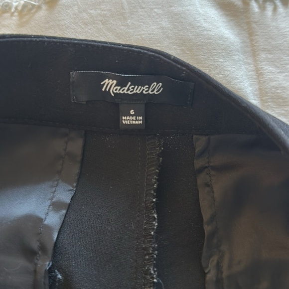 Madewell The Rosedale High-Rise Straight Pant in Crepe true black size 6 - Picture 9 of 9